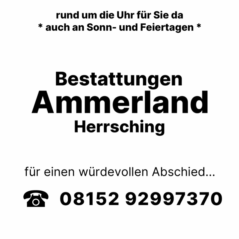 Bestatter Inning am Ammersee
